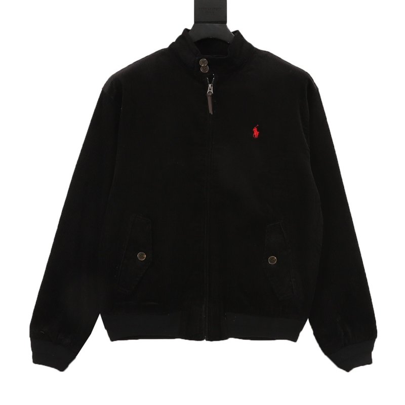 Ralph Lauren Harrington Corduroy Jacket Black
