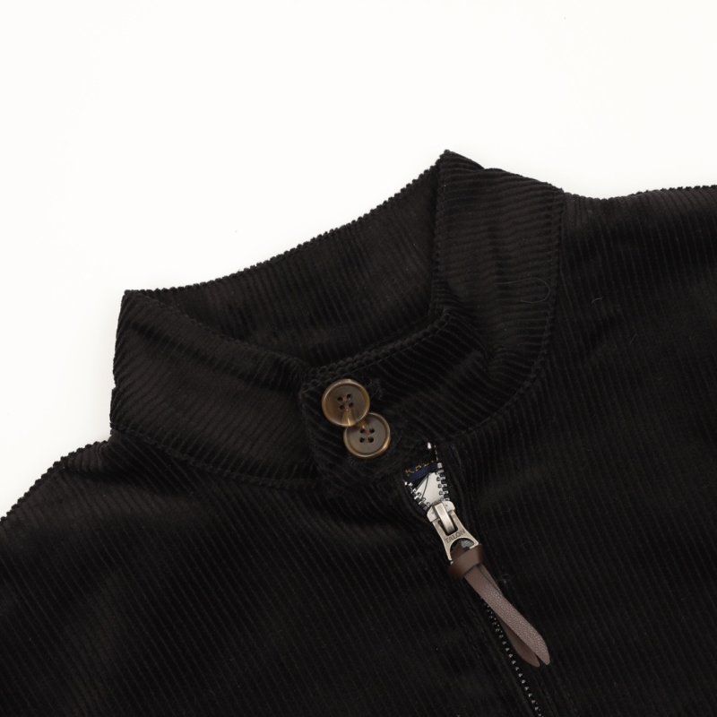Essentials Black Zip Jacket Women view