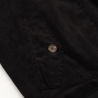Ralph Lauren Harrington Corduroy Jacket Black view 6