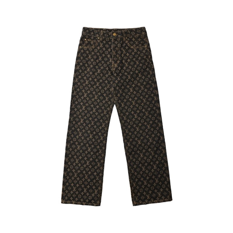 Louis Vuitton Monogram Black Denim Jeans view