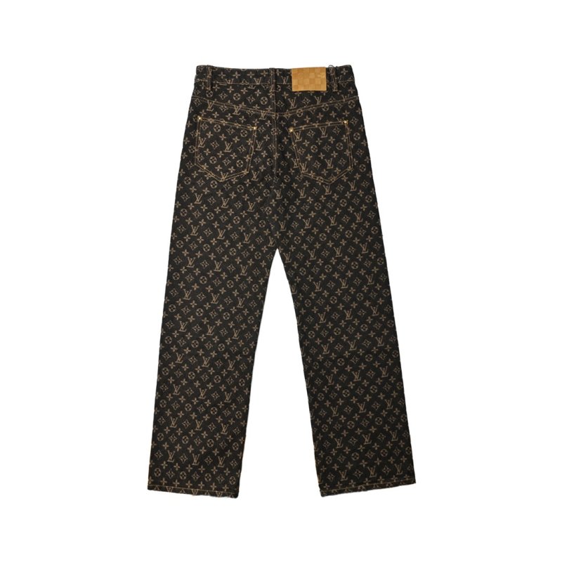 Louis Vuitton Monogram Black Denim Jeans view