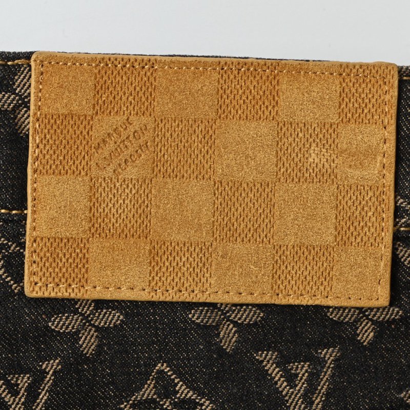 Louis Vuitton Monogram Black Denim Jeans view