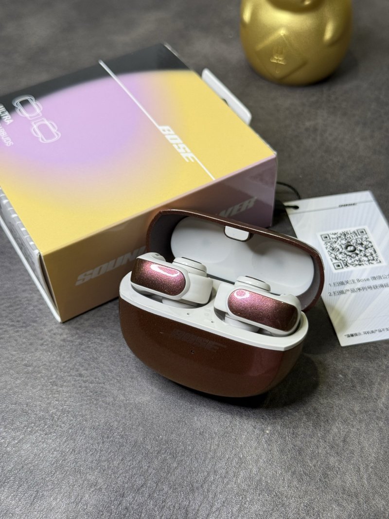 Bose Ultra Open-Ear Clip Earphones - Burgundy