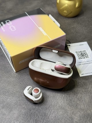 Bose Ultra Open-Ear Clip Earphones - Burgundy view 2