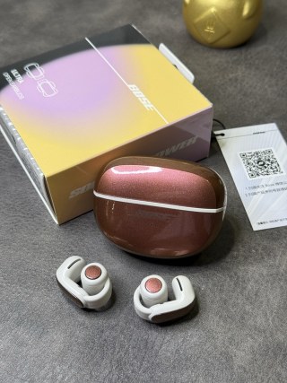 Bose Ultra Open-Ear Clip Earphones - Burgundy view 3