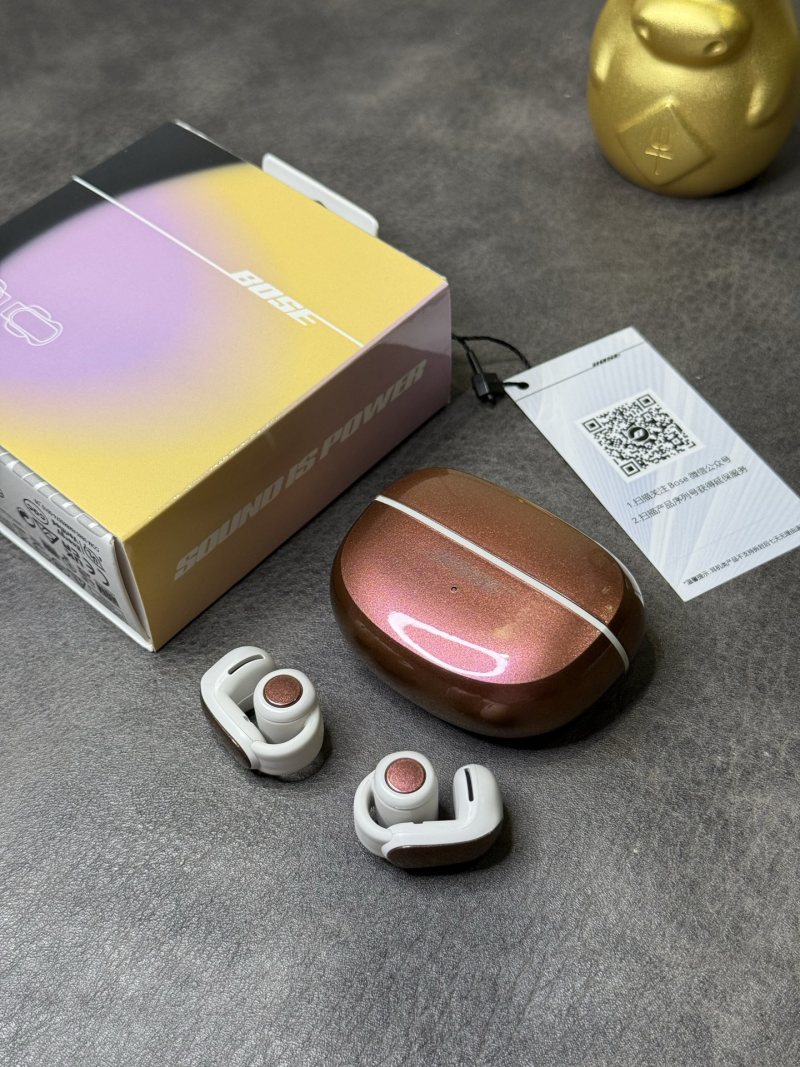 Bose Ultra Open-Ear Clip Earphones - Burgundy view