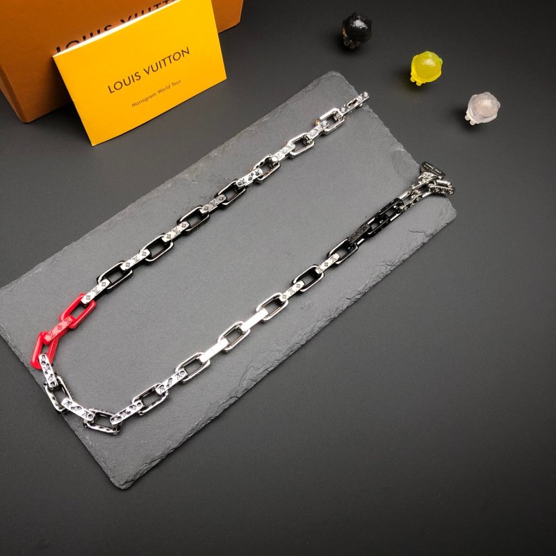 Louis Vuitton LV x Yayoi Kusama Monogram Chain Necklace