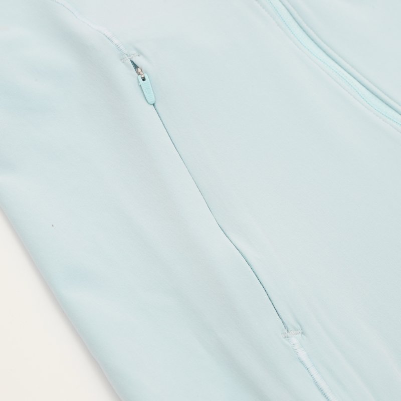 Lululemon Light Blue Open-Front Cardigan view
