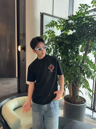 Louis Vuitton Black Logo T-Shirt