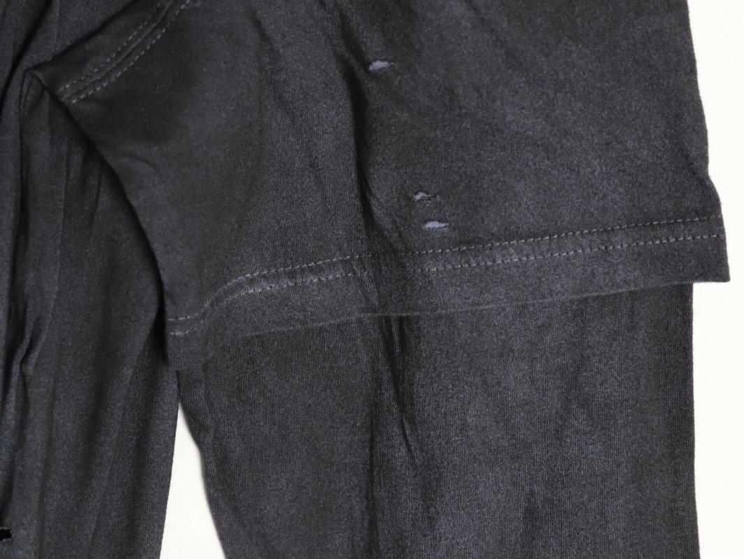 Black Oversized Graphic T-Shirt with Embossed Dial Print view