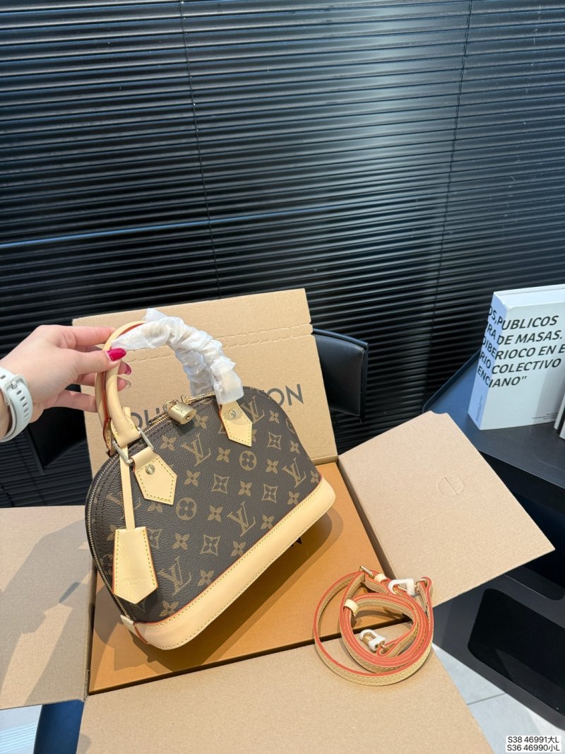 Louis Vuitton Alma Monogram Canvas Handbag view