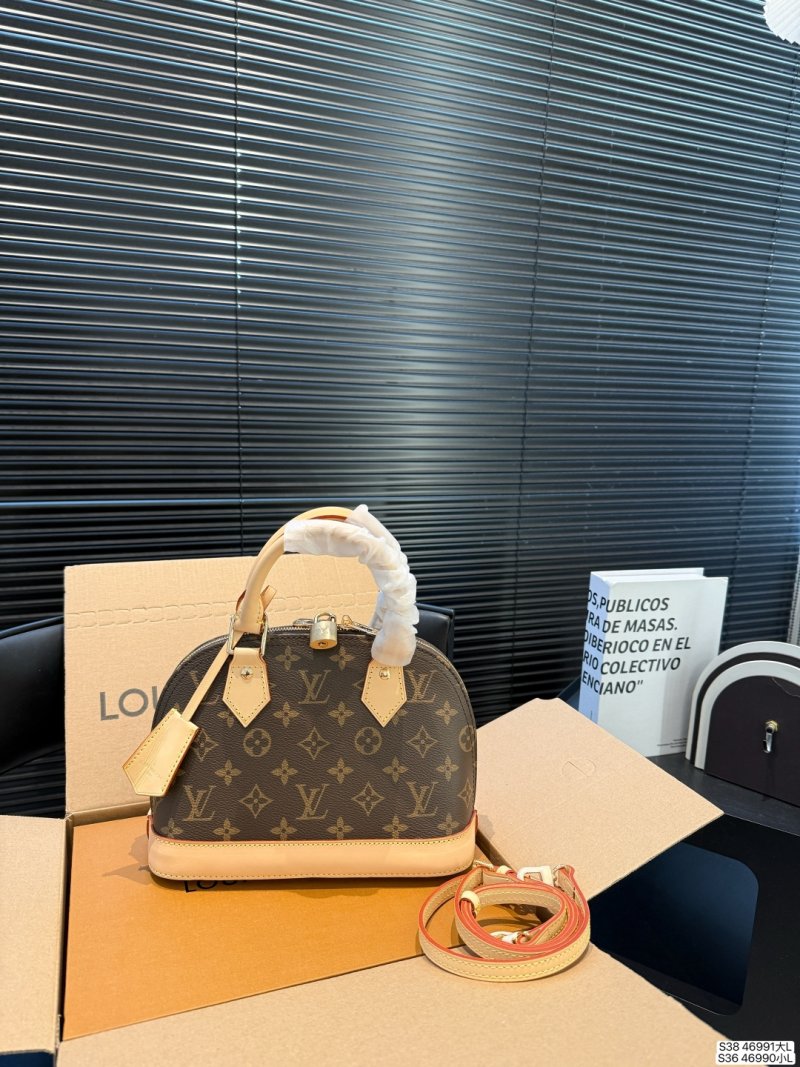 Louis Vuitton Alma Monogram Canvas Handbag view