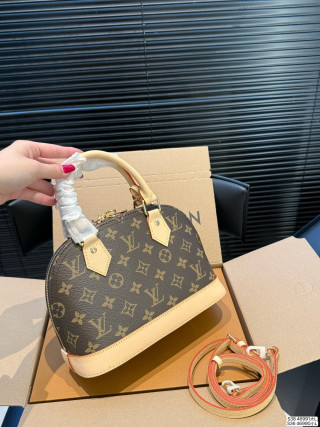 Louis Vuitton Alma Monogram Canvas Handbag view 6