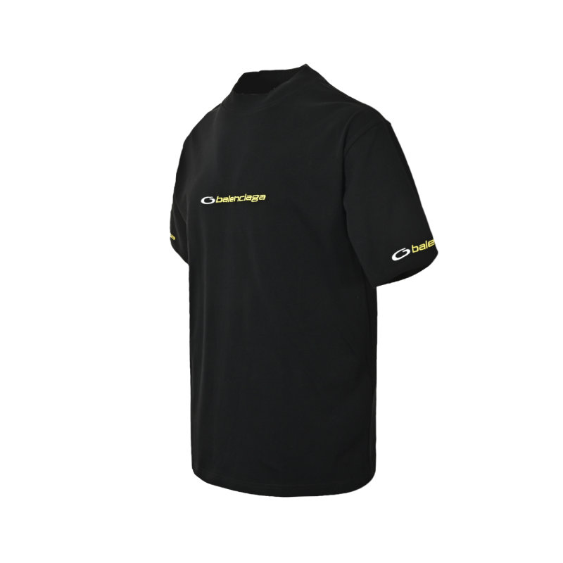 Balenciaga Logo Black T-Shirt view