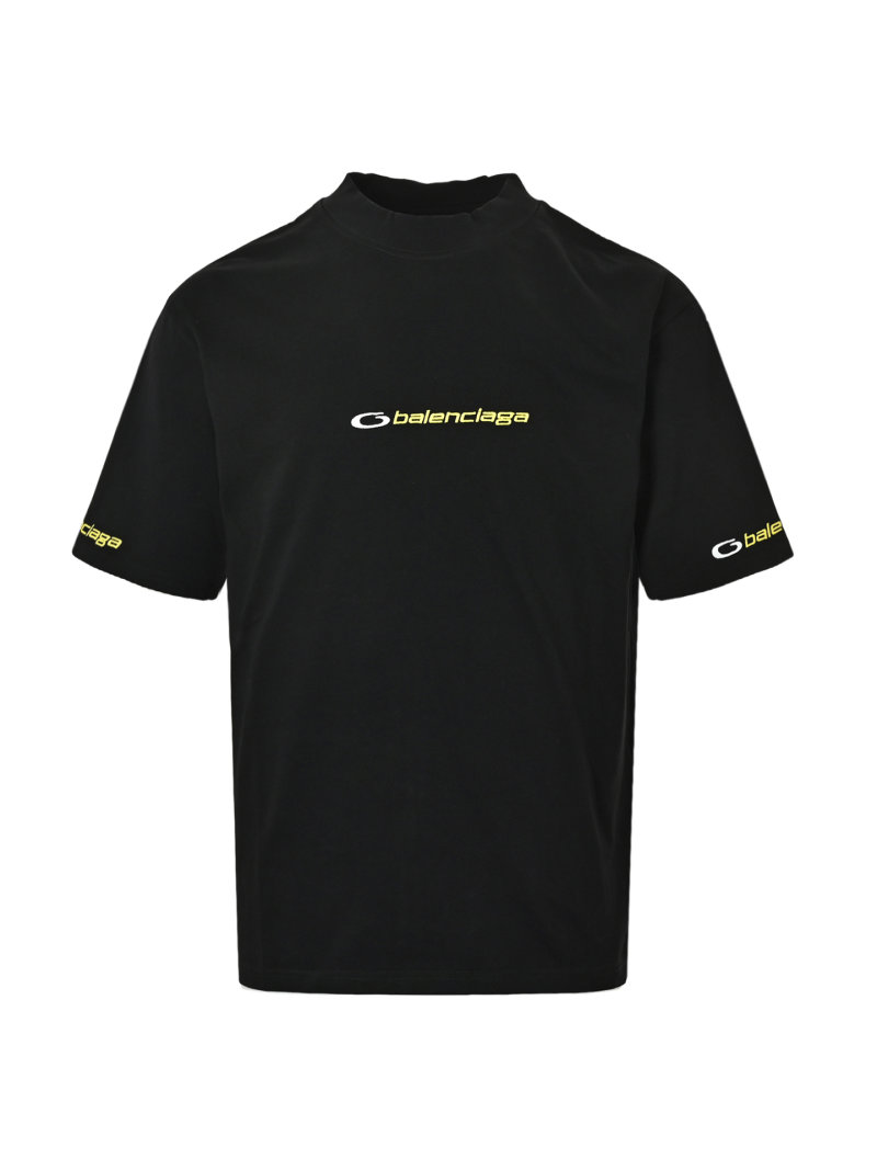 Balenciaga Logo Black T-Shirt view