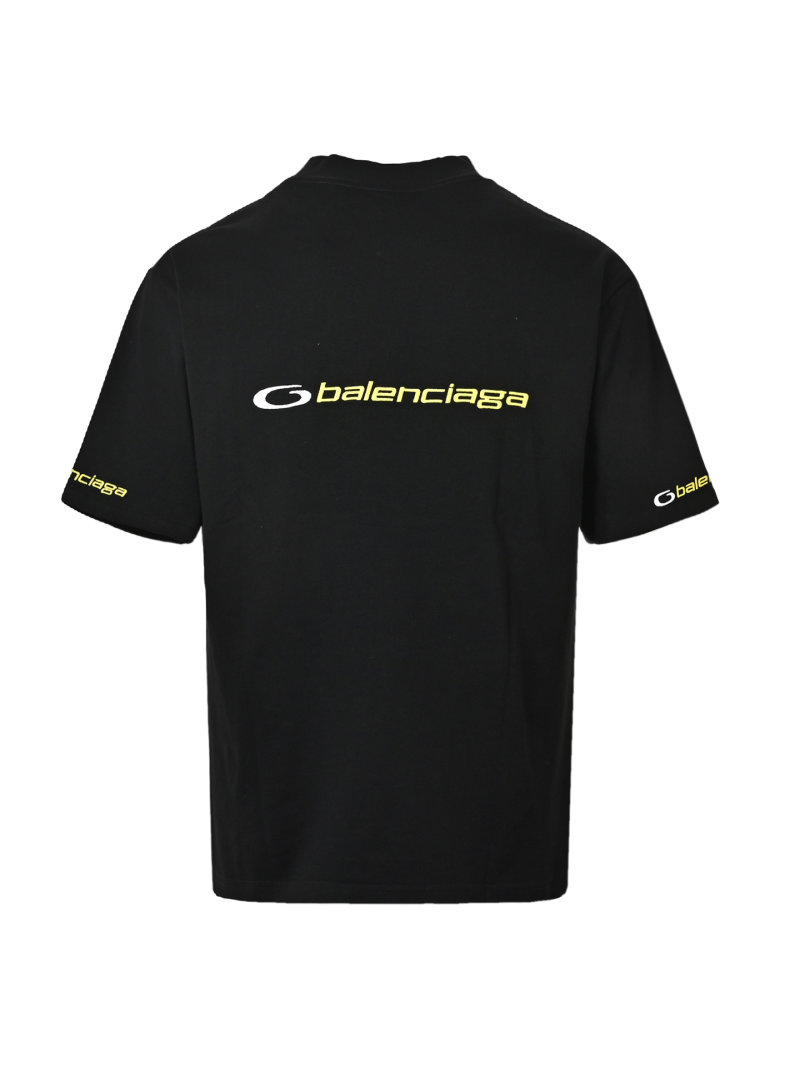 Balenciaga Logo Black T-Shirt view