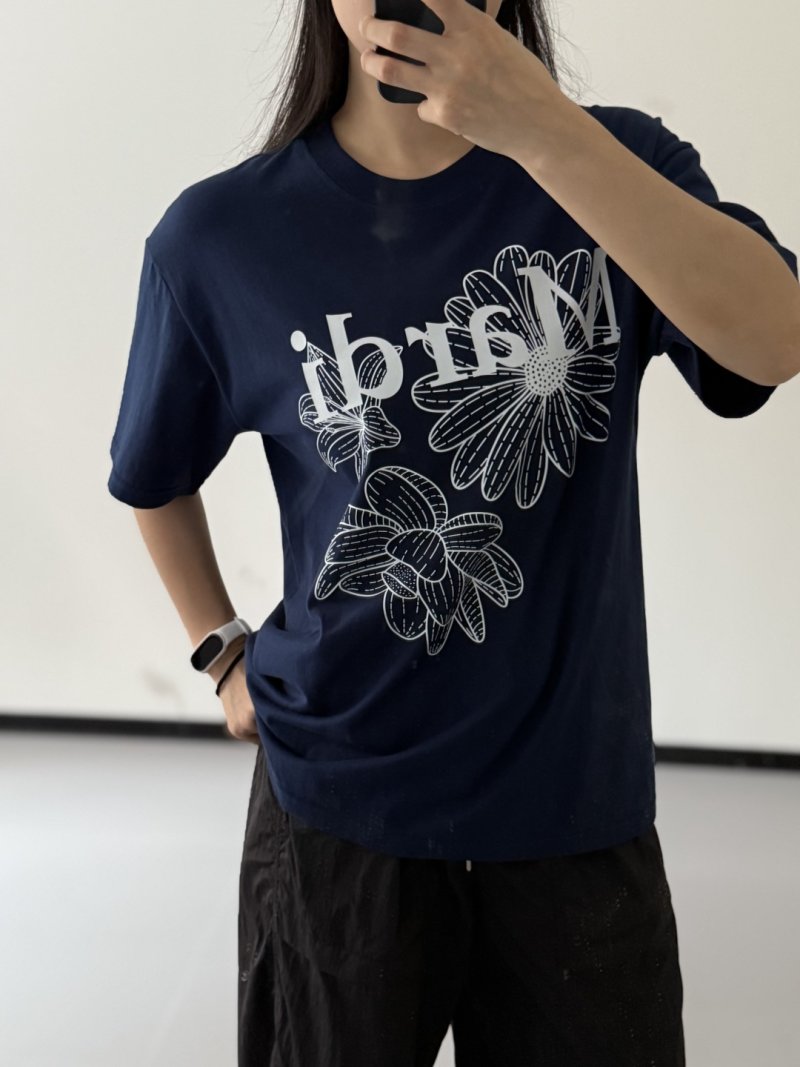 Daisy Flower Graphic White T-Shirt view