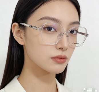 Chanel Black Square Optical Frame Glasses view 5