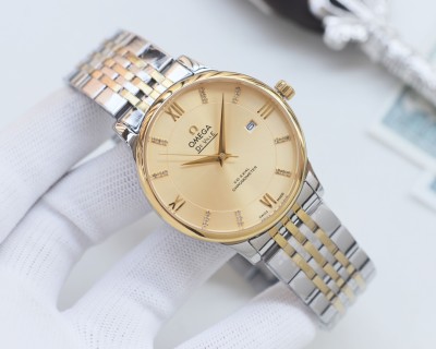 Omega De Ville 41mm White Dial Automatic Steel Watch view 2