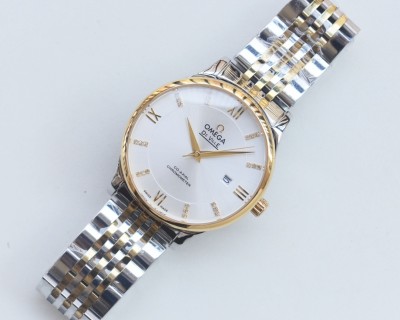 Omega De Ville 41mm White Dial Automatic Steel Watch view 4