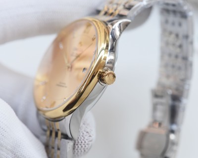 Omega De Ville 41mm White Dial Automatic Steel Watch view 7