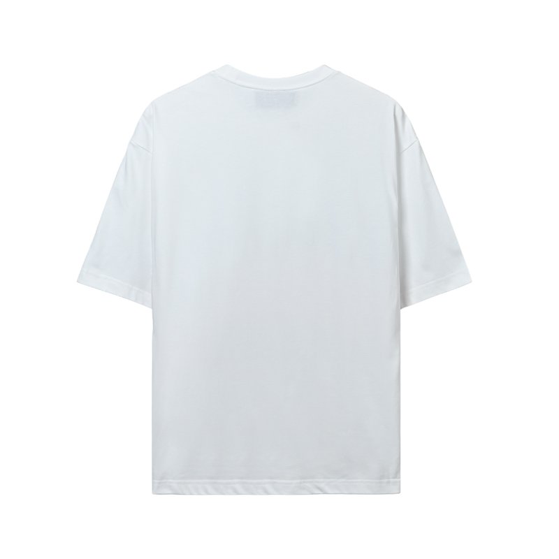 Gucci Web Stripe Logo T-Shirt White view