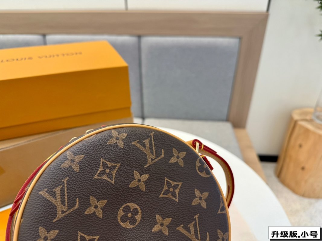 Louis Vuitton Monogram Round Cake Crossbody Bag - Brown view