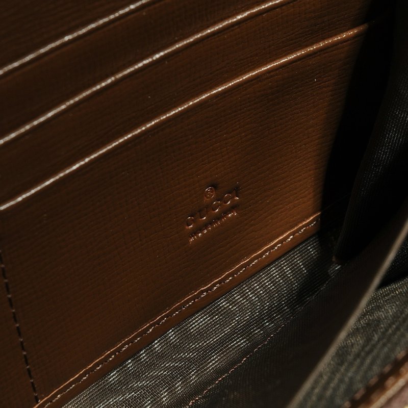 Gucci 1955 Horsebit Zip Wallet Beige & Brown view
