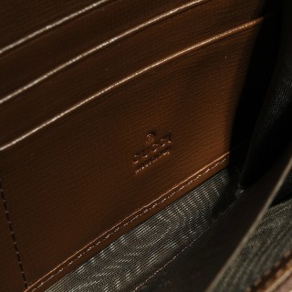 Gucci 1955 Horsebit Zip Wallet Beige & Brown view 9
