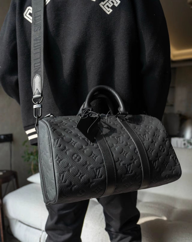 Louis Vuitton Monogram Black Duffel Bag