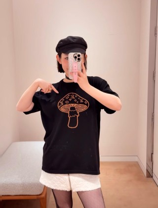 Louis Vuitton Mushroom Monogram Black T-Shirt view 2