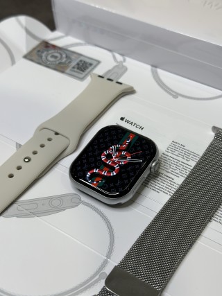 Apple Watch Series 10 46mm Titanium Silver Smart Watch UA view 2