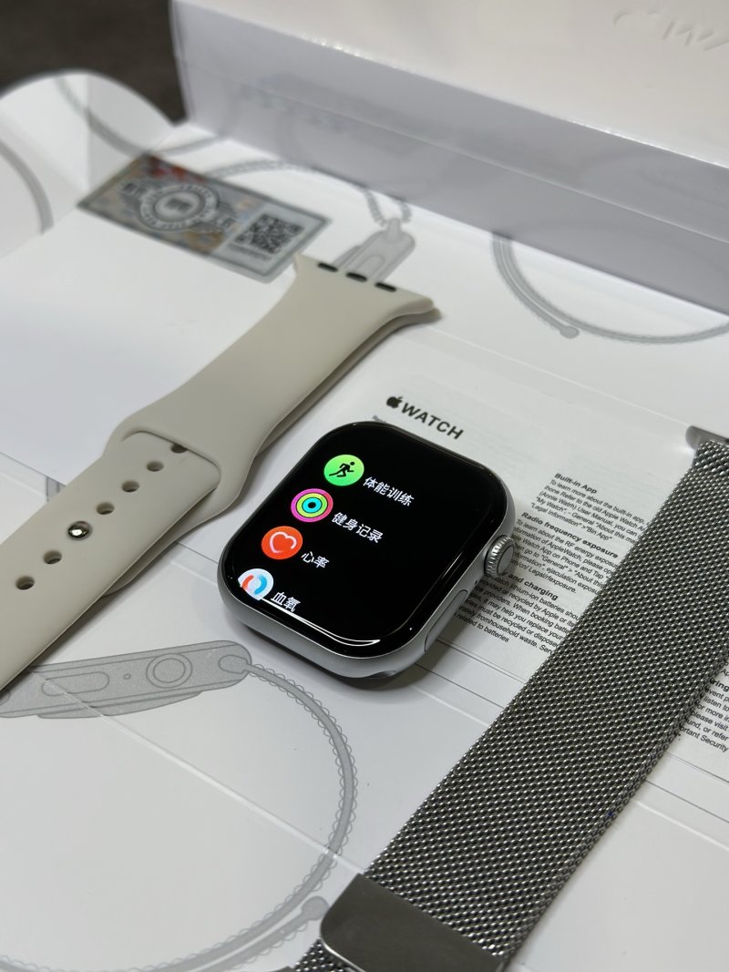 Apple Watch Series 10 46mm Titanium Silver Smart Watch UA view