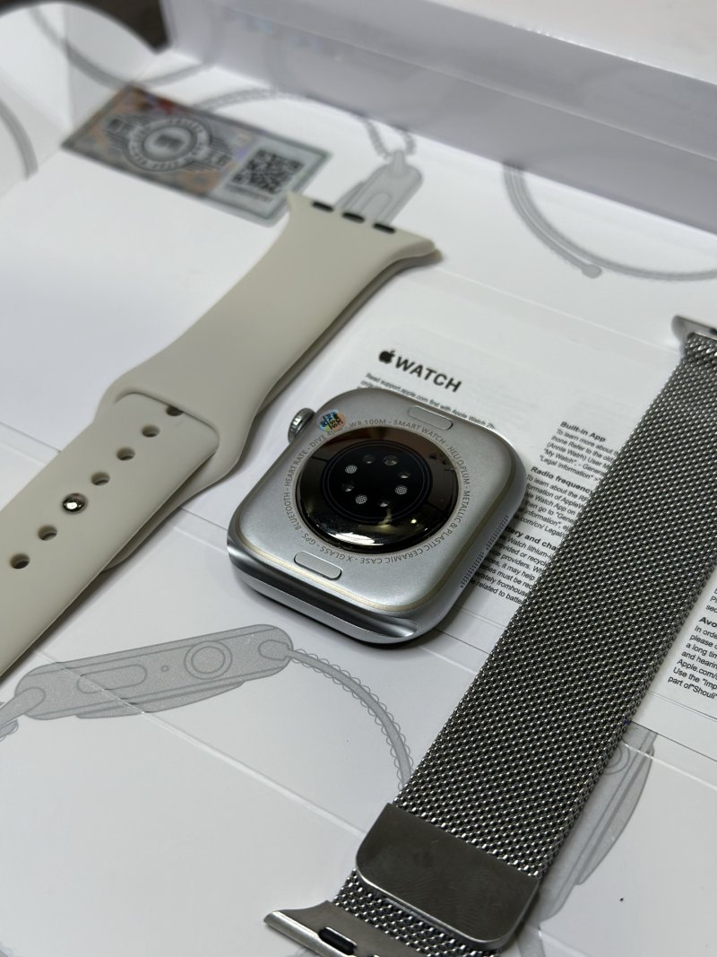 Apple Watch Series 10 46mm Titanium Silver Smart Watch UA view