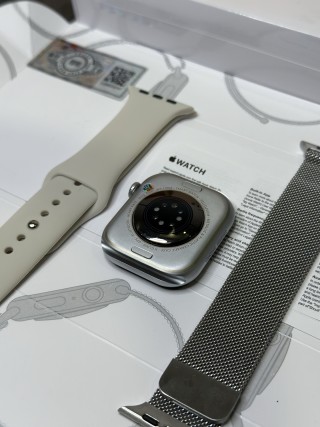 Apple Watch Series 10 46mm Titanium Silver Smart Watch UA view 6