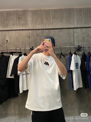 Essentials White Logo Short Sleeve T-Shirt view 3