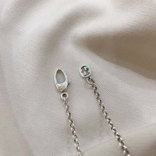 Gucci Double G Vintage Vine Key Silver Bracelet view 3