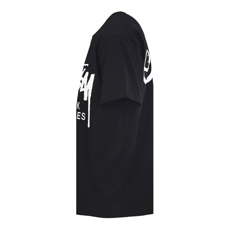 Stüssy Black Graphic Print Short Sleeve T-Shirt view