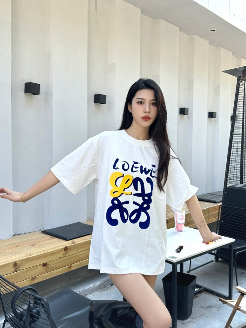 Loewe Anagram White T-Shirt
