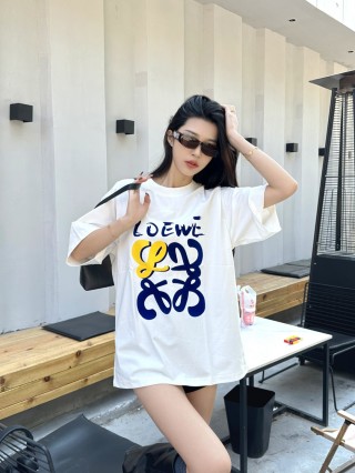 Loewe Anagram White T-Shirt view 2