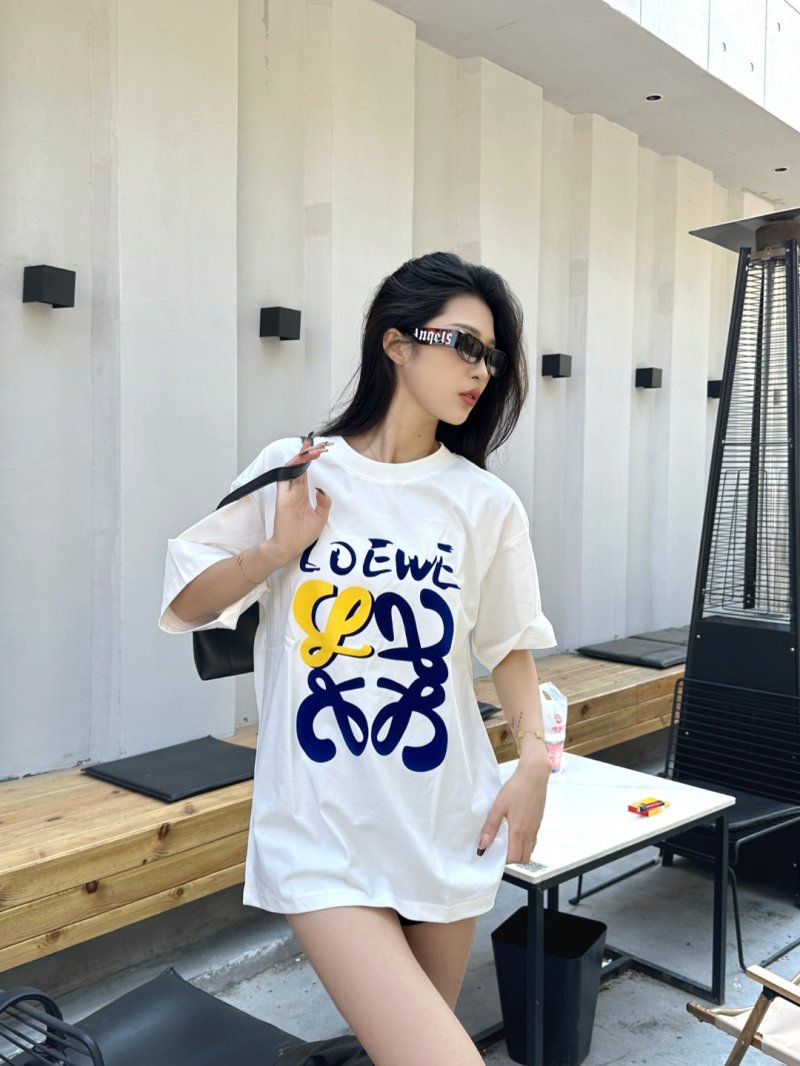 Loewe Anagram White T-Shirt view