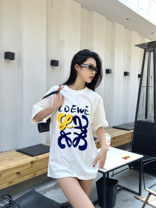 Loewe Anagram White T-Shirt view 3