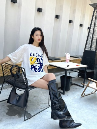 Loewe Anagram White T-Shirt view 5