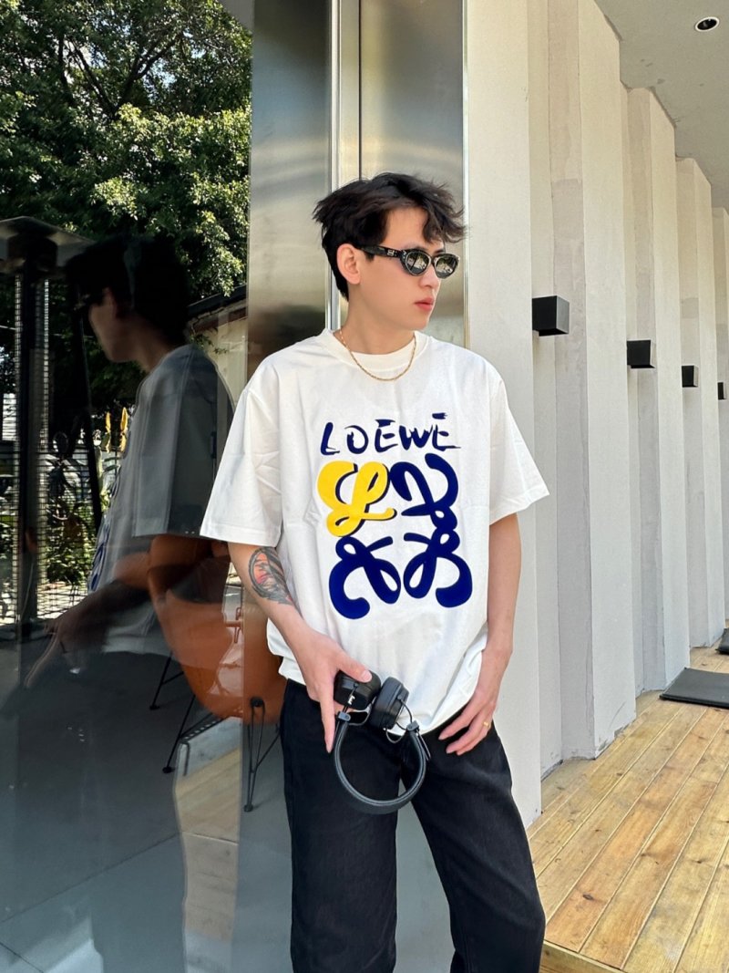 Loewe Anagram White T-Shirt view