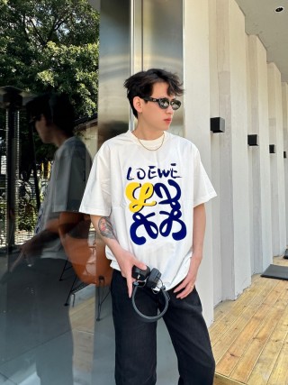 Loewe Anagram White T-Shirt view 6