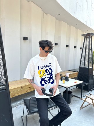 Loewe Anagram White T-Shirt view 7
