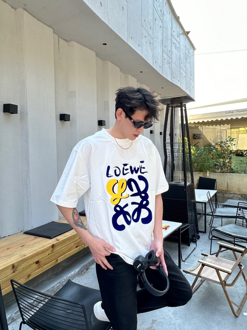 Loewe Anagram White T-Shirt view