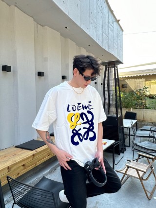 Loewe Anagram White T-Shirt view 9