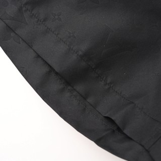 Louis Vuitton Monogram Nylon Beach Shorts Black view 9
