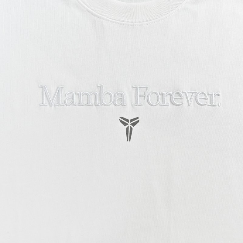 Mamba Forever White Crew Neck T-Shirt view